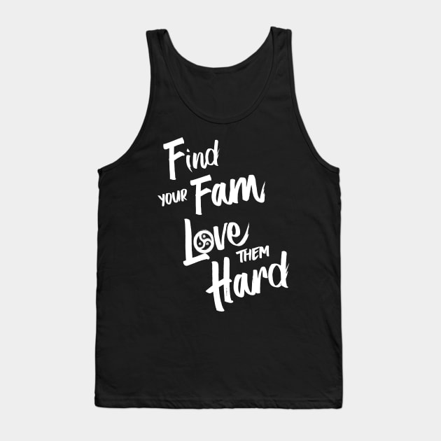 Find Your Fam - BDSM Triskelion Tank Top by PrideMarks